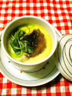 美味しい牡蠣が入って和食の定番茶碗蒸し-レシピのメイン写真