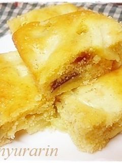 HMでさつまいもとリンゴのスクエアケーキ-レシピのメイン写真