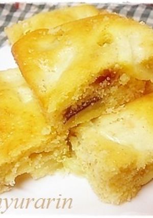 HMでさつまいもとリンゴのスクエアケーキ-レシピのメイン写真
