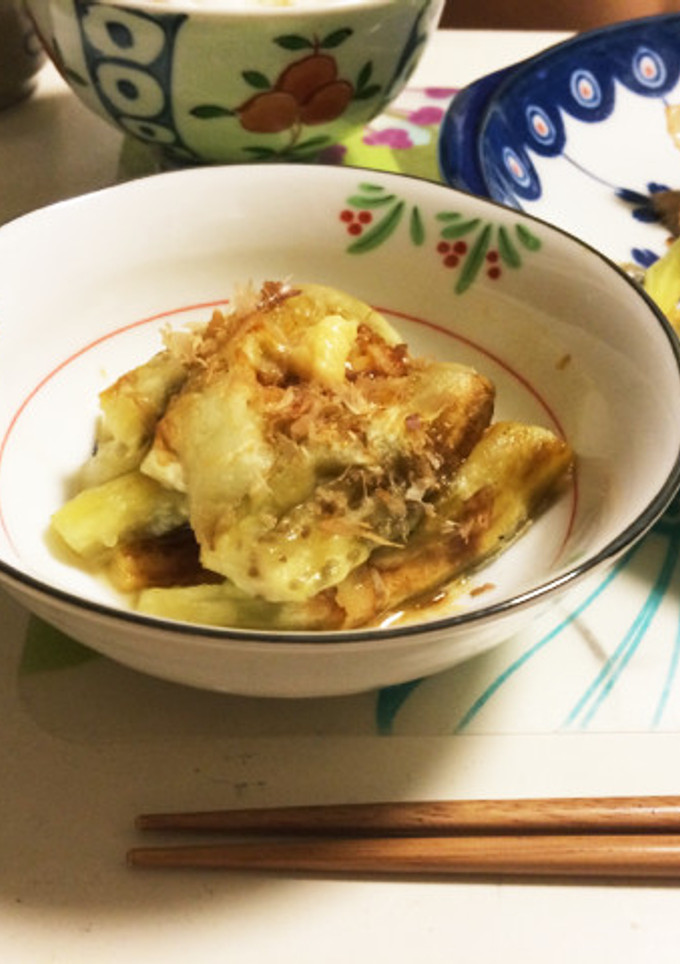皮むきはおしりから☆焼きなす-レシピのメイン写真