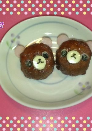 ☆ミートボールでリラックマ ｷｬﾗ弁☆-レシピのメイン写真