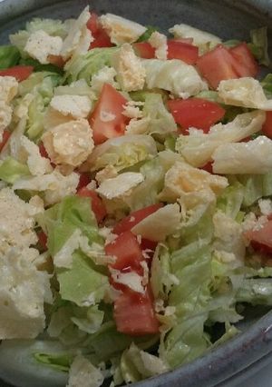 カリカリチーズサラダ-レシピのメイン写真