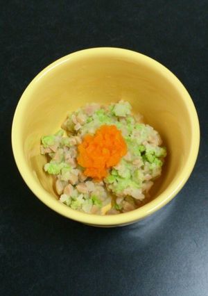 ☆納豆ポテト☆離乳食中期-レシピのメイン写真