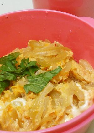 お弁当DE卵丼♪-レシピのメイン写真
