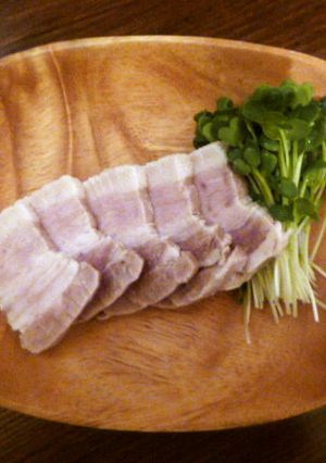 茹で塩豚のスライス♪-レシピのメイン写真