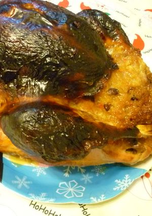 照り焼き風 ジューシー七面鳥とおこわ♪-レシピのメイン写真