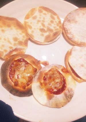 餃子の皮ピザ-レシピのメイン写真