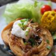 車麸の照り焼き、定食屋さん風
