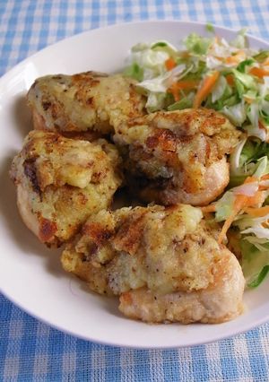 鶏むね肉とポテトのマスタードマヨ焼き-レシピのメイン写真
