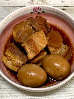 ルクルーゼやストウブで簡単!極旨豚角煮♪-レシピのメイン写真