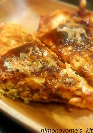 お疲れ様♪イカの一夜干しでお好み焼き-レシピのメイン写真