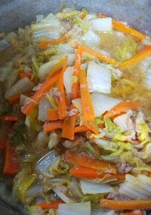 たっぷり白菜とまるごとツナの煮物♪-レシピのメイン写真