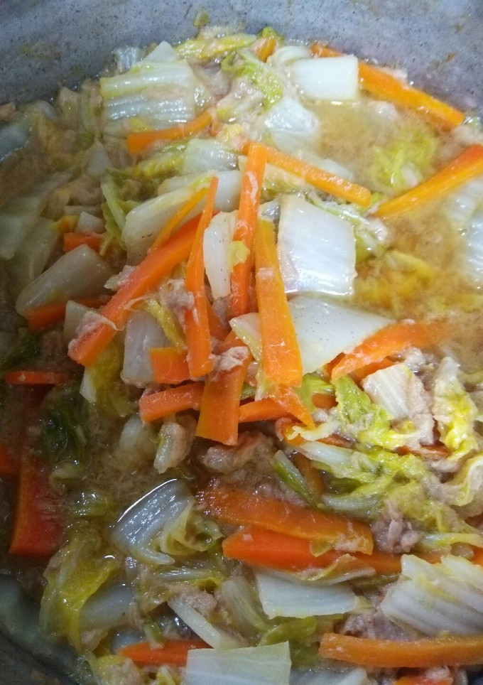 たっぷり白菜とまるごとツナの煮物♪-レシピのメイン写真