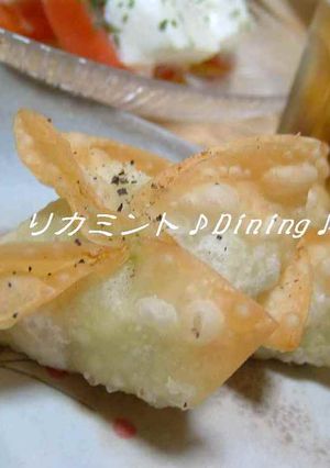 エビ&アボカドの揚げ餃子-レシピのメイン写真