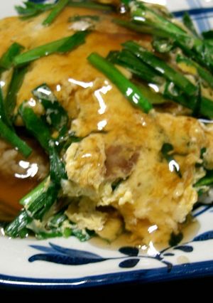 ニラ玉で♡天津飯-レシピのメイン写真