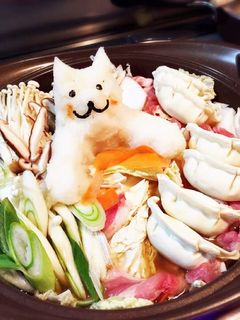 おろしアート☆みぞれ鍋☆犬-レシピのメイン写真