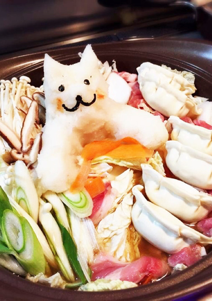 おろしアート☆みぞれ鍋☆犬-レシピのメイン写真