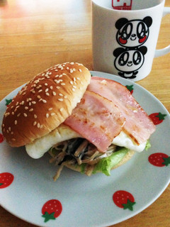 残り物キンピラバーガー-レシピのメイン写真
