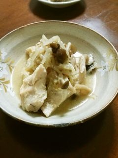 塩麹と味噌で☆鶏むねの蒸し煮-レシピのメイン写真
