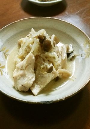 塩麹と味噌で☆鶏むねの蒸し煮-レシピのメイン写真