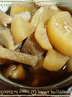 大根とサトイモの煮物-レシピのメイン写真