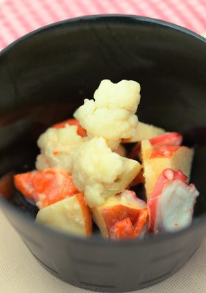ハニーゼラチンドレッシングで食べるサラダ-レシピのメイン写真