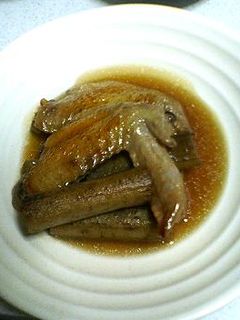 手羽先とゴボウの軟らか煮-レシピのメイン写真