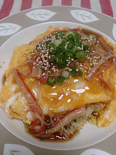とろ〜り*あんかけ玉子の五目炒飯-レシピのメイン写真