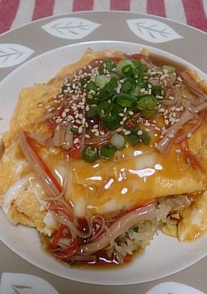 とろ〜り*あんかけ玉子の五目炒飯-レシピのメイン写真