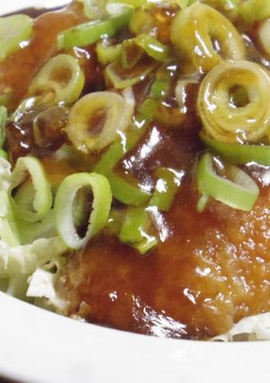 お惣菜アレンジ。鶏の甘酢あんかけ-レシピのメイン写真