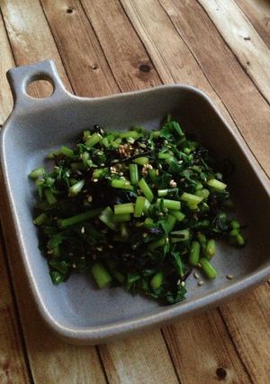 ご飯のお供に＊株の葉で簡単ふりかけ-レシピのメイン写真