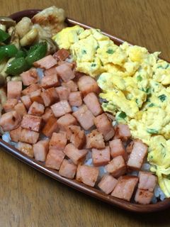 【お弁当】コロコロ焼豚弁当-レシピのメイン写真