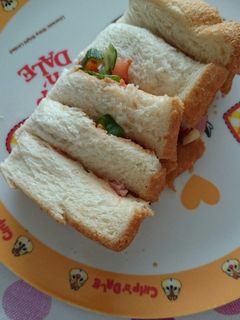 子供に♡ᵕ̈*⑅オクラのチーズトースト-レシピのメイン写真