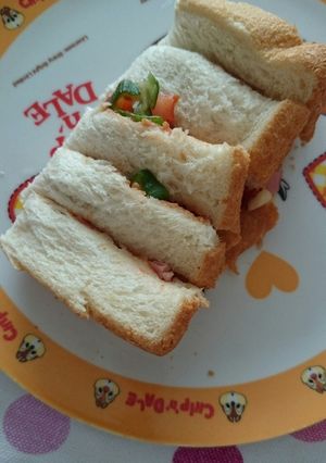 子供に♡ᵕ̈*⑅オクラのチーズトースト-レシピのメイン写真