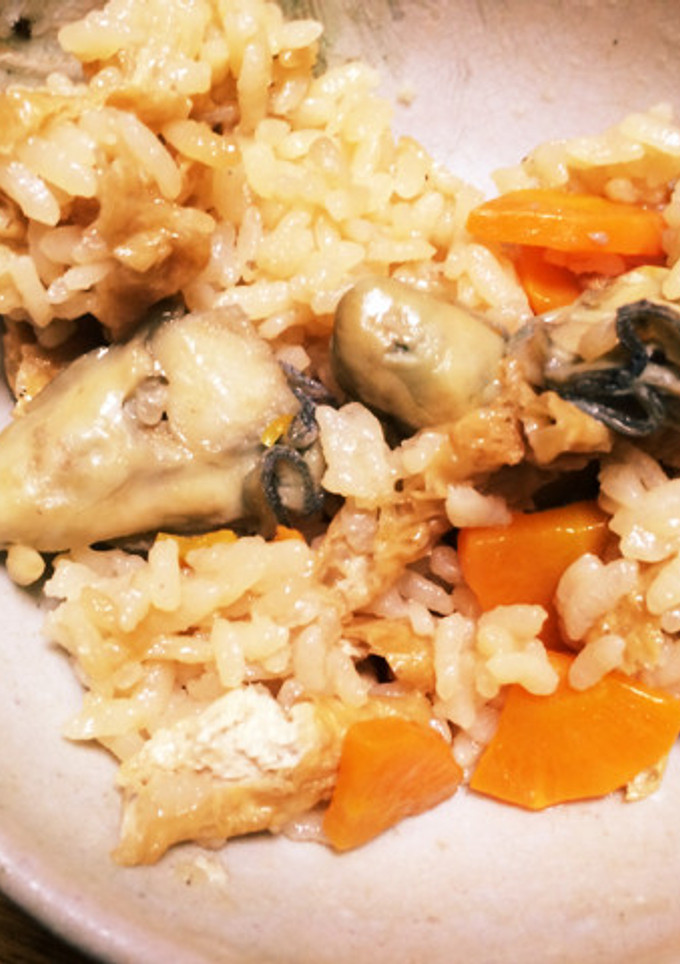 【1番おいしい】牡蠣の炊き込みご飯-レシピのメイン写真