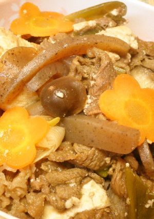 簡単!すき焼き風煮-レシピのメイン写真