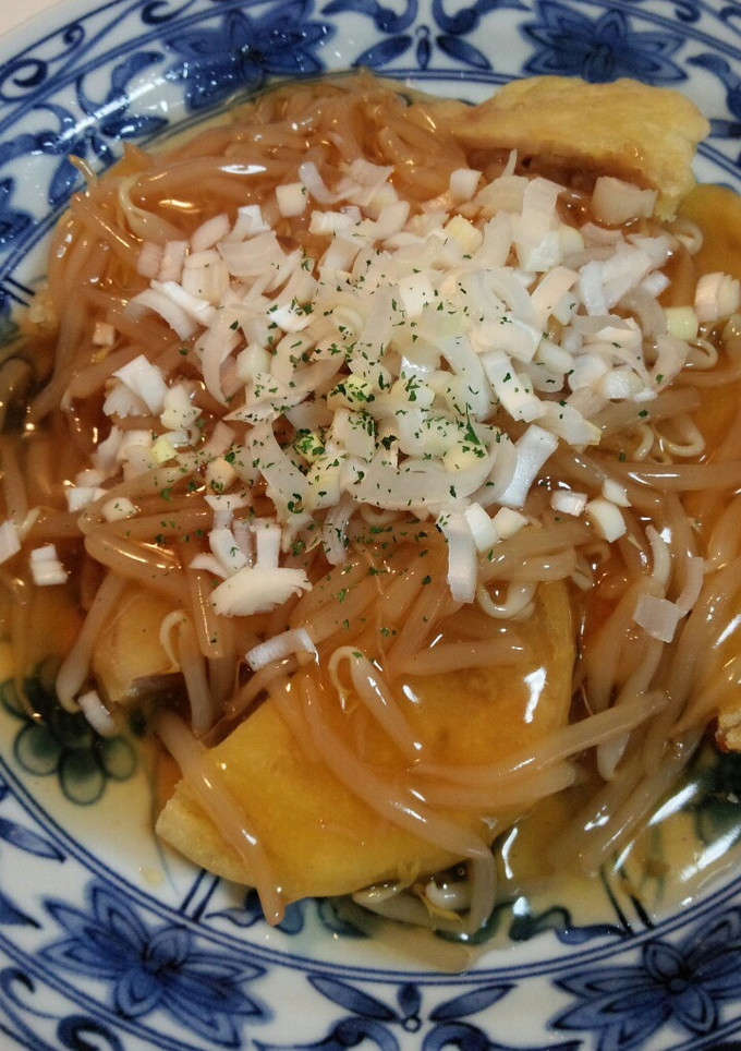 れんこんのはさみ揚げ　もやしあんかけ-レシピのメイン写真