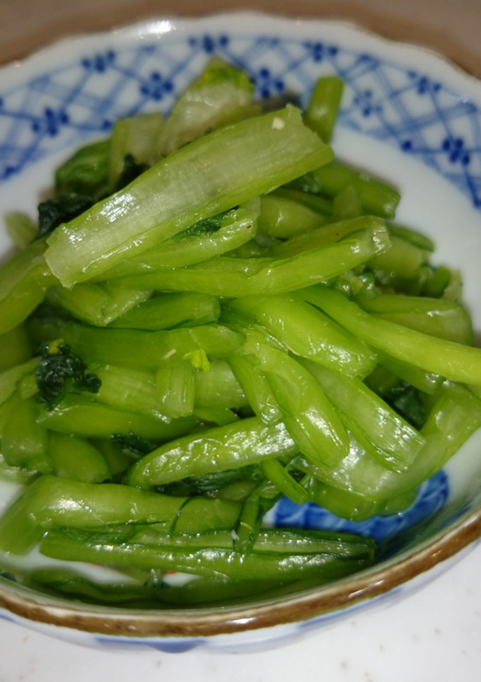 簡単小松菜の野沢菜漬け風漬物-レシピのメイン写真