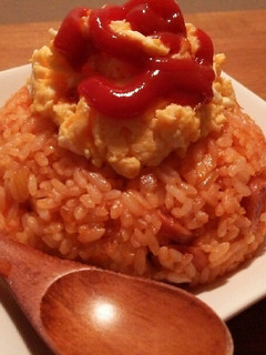 簡単!スクランブルエッグでオムライス♪-レシピのメイン写真