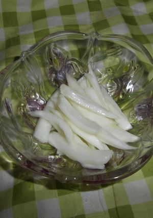 白菜の茎の酢漬け-レシピのメイン写真