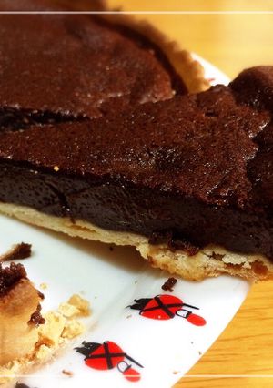 チョコタルト☆甘い幸せ☆ココアで低カロ-レシピのメイン写真