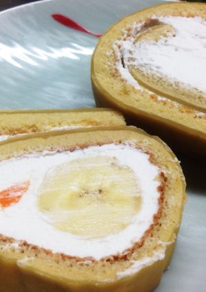 ロールケーキ-レシピのメイン写真