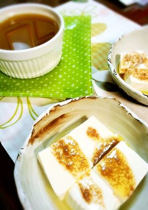 湯豆腐のバーニャカウダソースかけ♪-レシピのメイン写真