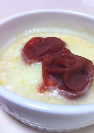 ✿お酒に合う！梅干しココットカマン✿-レシピのメイン写真