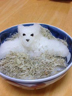 大根おろしシロクマのごはん-レシピのメイン写真