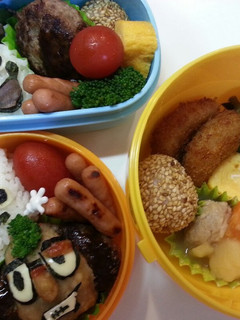 妖怪ウォッチキャラ弁★-レシピのメイン写真