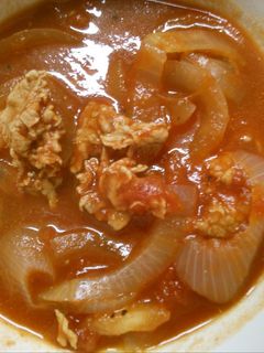 簡単♪ 豚肉 玉ねぎの トマト煮込み!-レシピのメイン写真