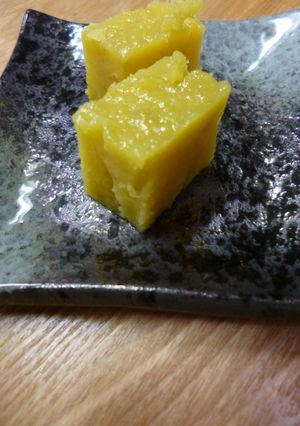 ゼラチンで・安納芋の芋羊羹-レシピのメイン写真