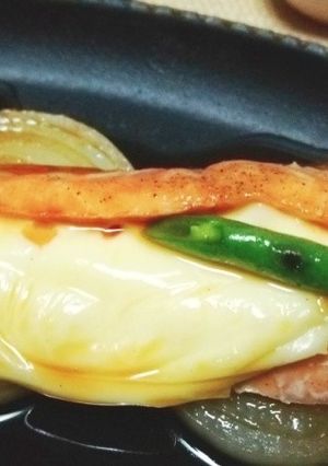 チーズ入り♪鮭のオーブン焼き-レシピのメイン写真