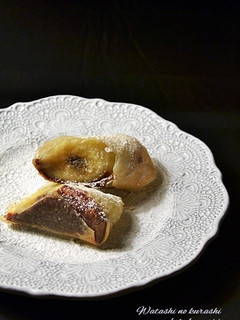 チョコとバナナの簡単!ホットパイ-レシピのメイン写真